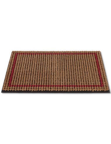 Paillasson en noix de coco et caoutchouc 45x75 cm. BROSSE