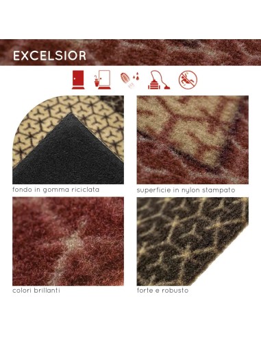 Fußmatte aus Nylon 45x75 cm. ETC.