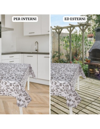 Italienische kunststoffbeschichtete Tischdecke STYLE