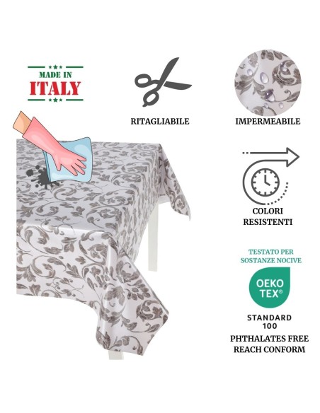 Tovaglia plastificata italiana STYLE