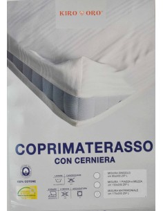 Machine de plissage rayé de pleine zippée matelas pour lit 175 x 200 cm