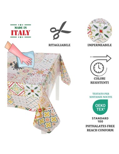 Nappe laminée italienne MAIOLICHE