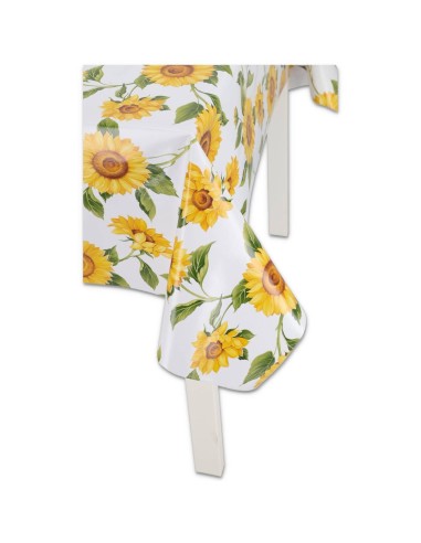 Italienische laminierte Tischdecke FIORI E FOGLIE