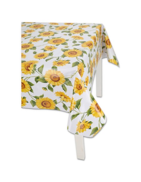 Mantel laminado italiano FIORI E FOGLIE