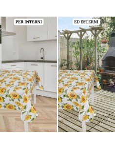 Mantel laminado italiano FIORI E FOGLIE 2