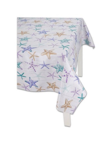 Italienische kunststoffbeschichtete Tischdecke MARE