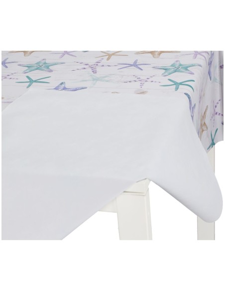 Italienische kunststoffbeschichtete Tischdecke MARE