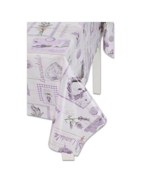 SHABBY Nappe plastifiée italienne