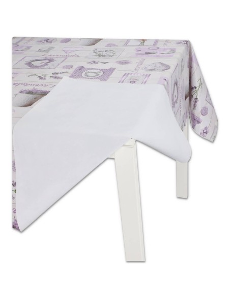 SHABBY Nappe plastifiée italienne