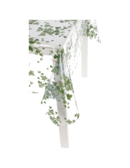 SHABBY italienische Tischdecke mit Kunststoffbeschichtung