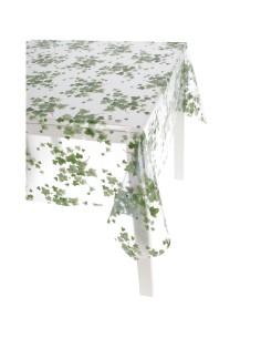 SHABBY italienische Tischdecke mit Kunststoffbeschichtung