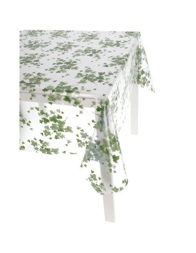 SHABBY italienische Tischdecke mit Kunststoffbeschichtung