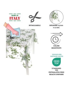 SHABBY Nappe plastifiée italienne 2