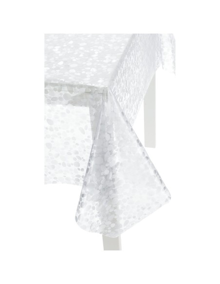 Mantel plastificado transparente CRISTAL GOFRADO