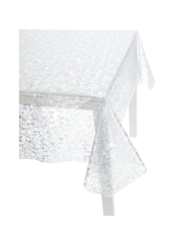 Nappe plastifiée transparente CRISTAL REBOSSÉ