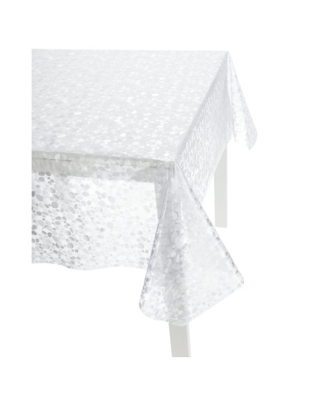 Mantel plastificado transparente CRISTAL GOFRADO