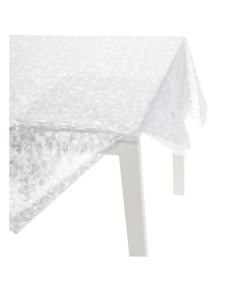 Mantel plastificado transparente CRISTAL GOFRADO