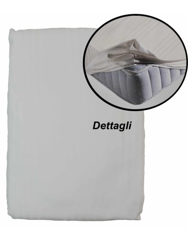 Coprimaterasso Sanfor Rigato per letto 1 piazza e 1/2 cm 130x200+27