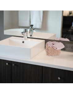 Set lavette bagno con cestino TALLIN 2