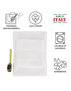 Toallas de bordado de par de Aida 2