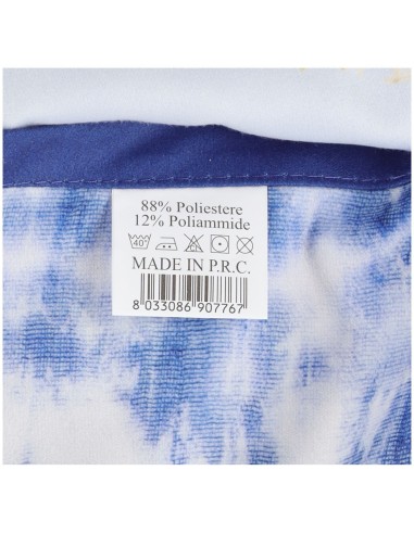 Serviette de plage en microfibre 90x170 cm. DOUBLE AQUARIUM