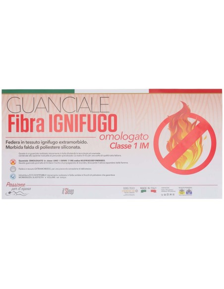 VIP certificado ignífugo almohada almohada cm x 80 cm
