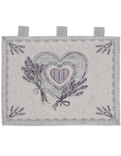 Centrotavola e runner CUORI LAVANDA