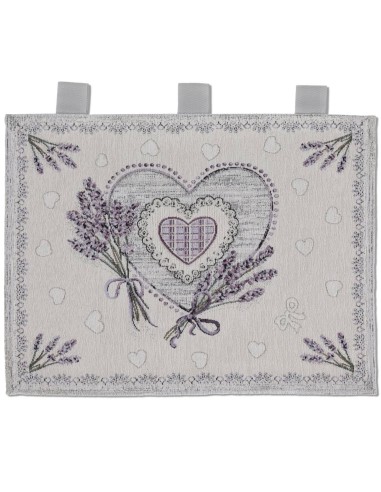 Pieza central y corredor de CORAZONES LAVENDER