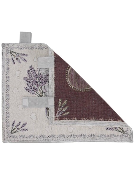 Centrotavola e runner CUORI LAVANDA