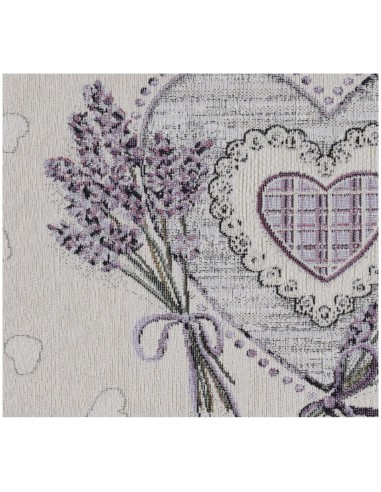 Pièce maîtresse et coureur LAVENDER HEARTS