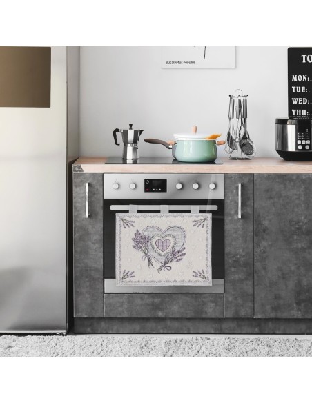 Centrotavola e runner CUORI LAVANDA