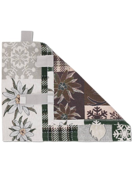 Tapa de horno Chenilla jacquard tapa de horno LUXORY