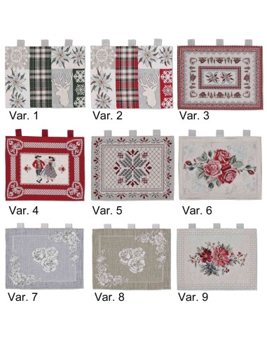 Copriforno copertura forno ciniglia jacquard LUXORY