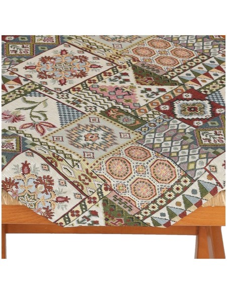 Coussin de housse de chaise rembourrée AUROX avec rabats