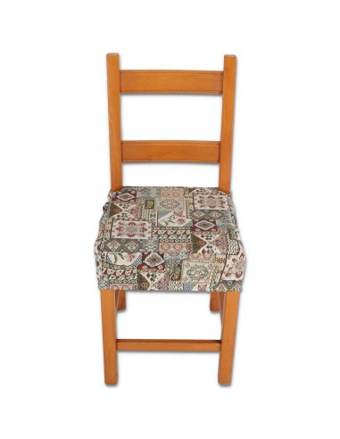 Funda de silla de cocina Cojín con banda elástica AUROX