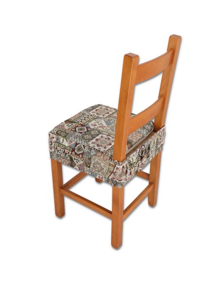 Funda de silla de cocina Cojín con banda elástica AUROX