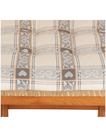 Coussin chaise de cuisine modèle souple DAMA