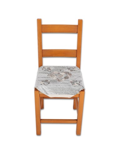 Cojín tapizado para funda de silla con solapas HEARTS LACE