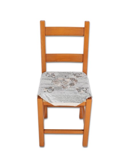 Housse de chaise rembourrée coussin à rabats HEARTS LACE