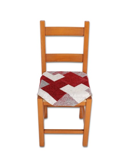 Housse de chaise rembourrée coussin à rabats STYLO