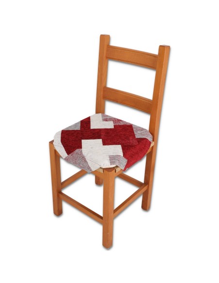 Housse de chaise rembourrée coussin à rabats STYLO