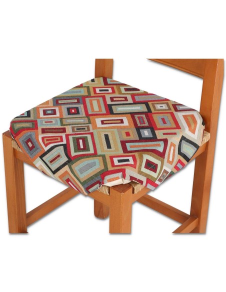 Housse de chaise rembourrée avec rabats FENIX