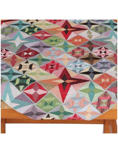 Housse de chaise rembourrée coussin avec rabats KOSMO