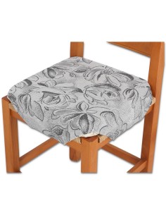 Cuscino coprisedia imbottito con alette EDELWEISS