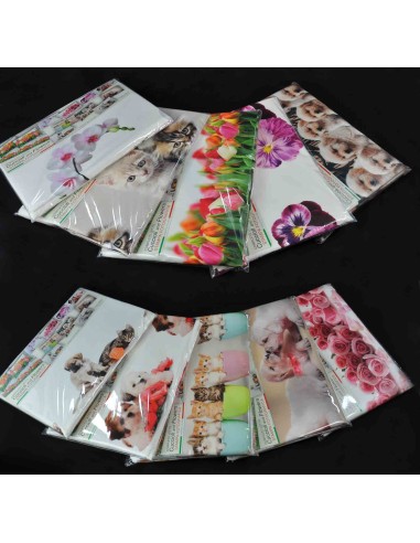 Cuccioli e Flowers Bettwäsche wird (verschiedene Größen).