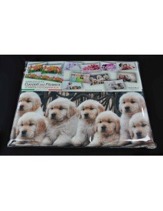 Cuccioli e Flowers el lecho fija (varios tamaños). 2