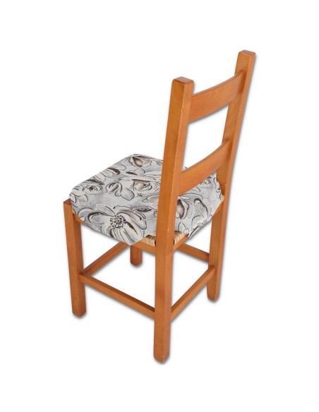 Housse de chaise rembourrée coussin avec rabats EDELWEISS