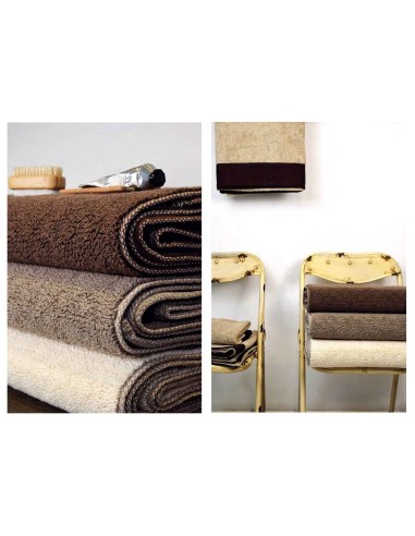 Tapis de bain antidérapant en coton CORFU