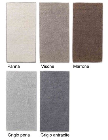 Tapis de bain antidérapant en coton CORFU