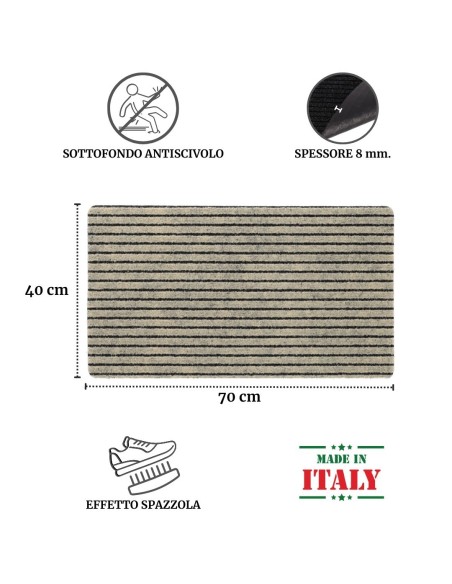 *Club Zerbino cm 40X70